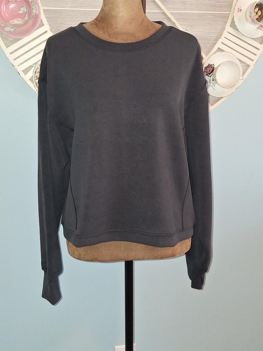 Colorfulkoala Cropped Scuba Sweatshirt